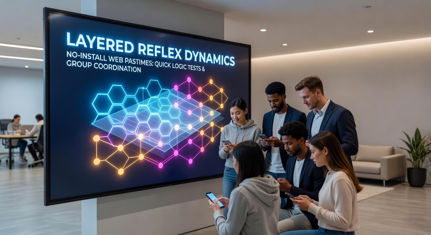 Players coordinating in real-time browser-based logic and reflex games
