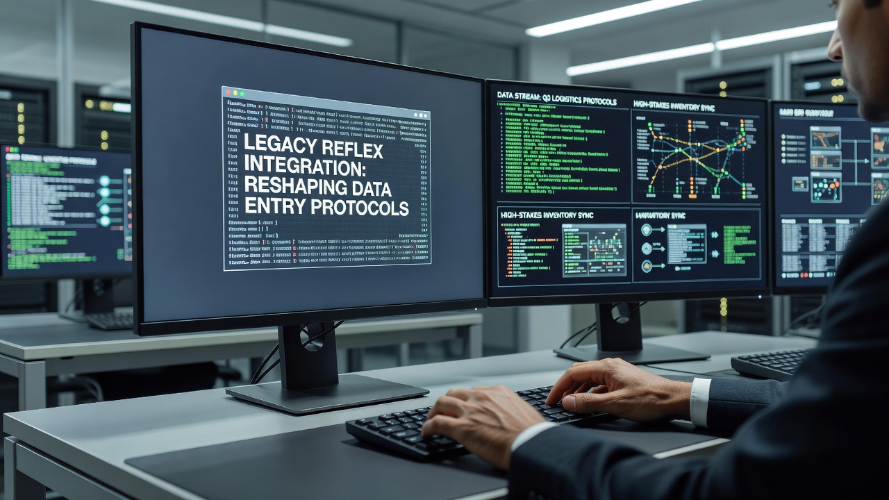 Vintage browser reflex game interface influencing modern logistics data protocols